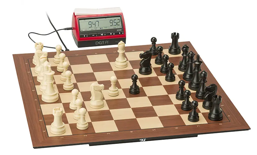 Ξύλινη ηλεκτρονική σκακιέρα | DGT ψηφιακή σκακιέρα