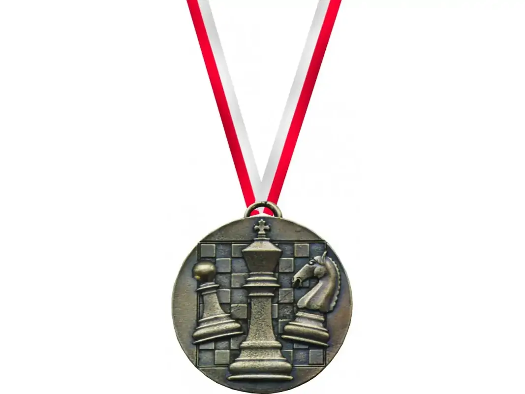 Μετάλλιο σκάκι χάλκινο | Ιδανικό για τουρνουά