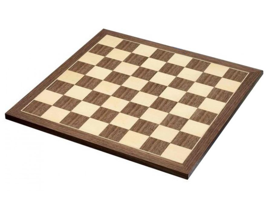 Ξύλινη σκακιέρα Handy 45x45 | Καφέ ξύλινη σκακιέρα