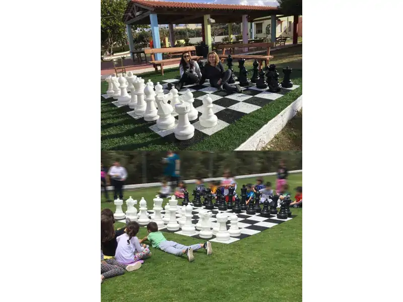 Κομμάτια κήπου Γίγας | Σκάκι κήπου