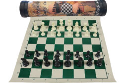 σκακι | κυλινδρος | σετ | θηκη